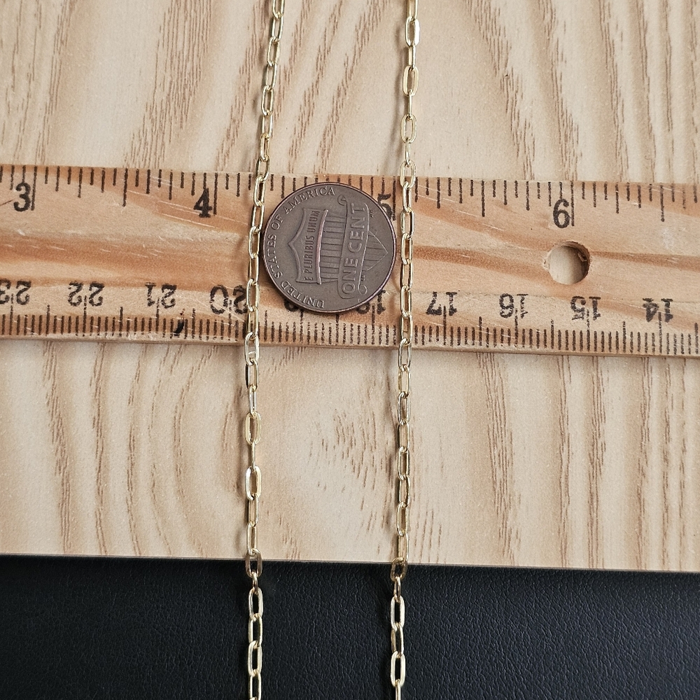 14k Gold Necklace 18 Inch - Picture 4 of 6